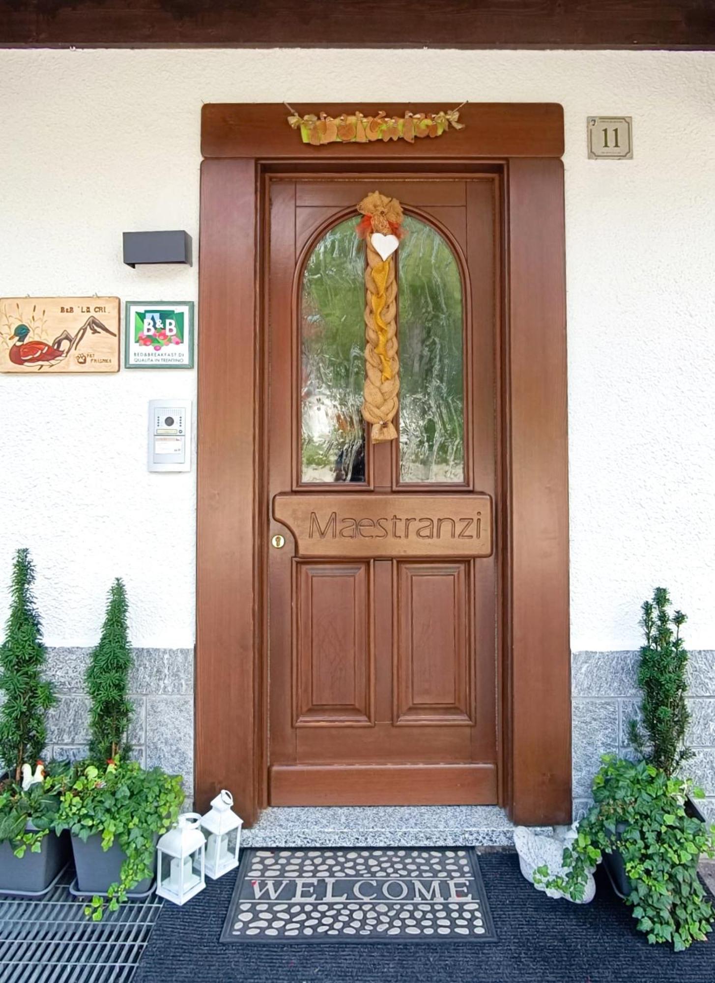 La Cri Bed & Breakfast Giustino Екстериор снимка